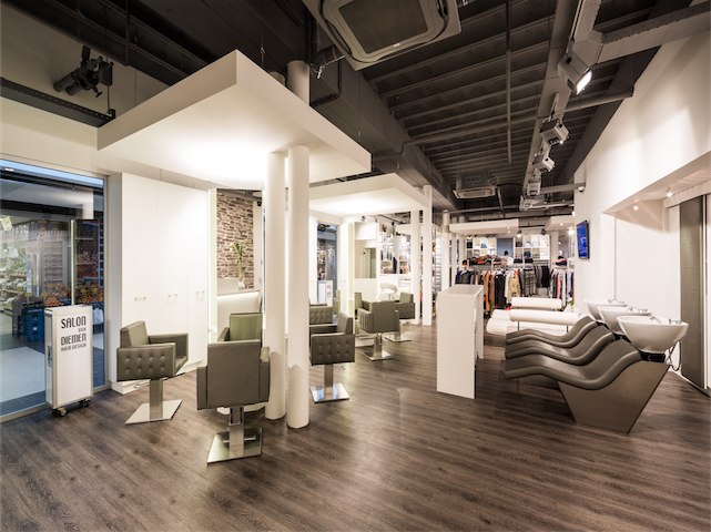 arredamento parrucchieri van demien