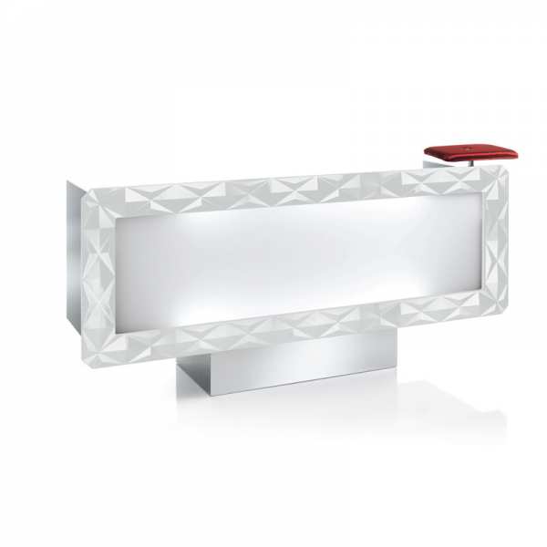 reception diamond blanc